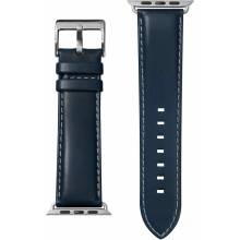 LAUT remienok Oxford pre Apple Watch 42/44/45mm - Indigo LAUT_AWL_OX_BL