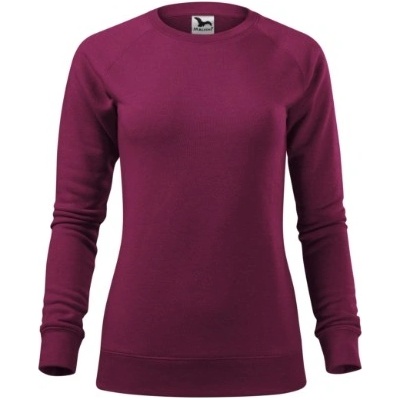Malfini Merger mikina dámská red plum melír