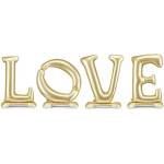 Party Deco Фолиев Балон love - Стил и романтика в златно (fb271s-019)