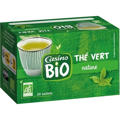 Casino BIO Zelený čaj 20 vrecúšok