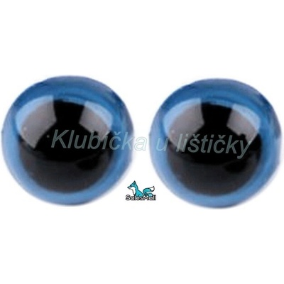 Bezpečnostní oči 10mm modrá