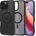 Spigen iPhone 16 Pro SPIGEN ULTRA HYBRID MAG Пластмасов удароустойчив протектор за телефон, MagSafe, черен ACS08134 (ACS08134)