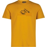 CMP Мъжка спортна тениска CMP S/S T-Shirt Sport shirt - Curcuma - размер 56 (EU) (216-7666-0316)