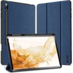  Калъф за таблет Dux Ducis Domo за Samsung Galaxy Tab S8 Plus, S7 Plus 2020, S7 FE 12, 4 инча, X800/X806, T730/T733/T736/T970 / T975 / T976, Тъмно Син (KK-SAM-S7-T970--DD-BLUE)