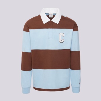 Champion Тениска Striped Тениска Тип Поло мъжки Дрехи Тениски 219181BS151 Кафяв S (219181BS151)