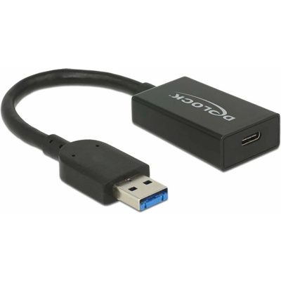 Delock 65698 USB USB 3.2 Gen2 USB-A zástrčka USB-C ® zásuvka 0,15m černý