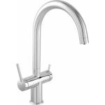 FERRO Кухненски смесител Ferro Filtrata, съвместим с филтрираща система, лъскаво хромирано покритие (BFT41)