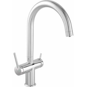 FERRO Кухненски смесител Ferro Filtrata, съвместим с филтрираща система, лъскаво хромирано покритие (BFT41)