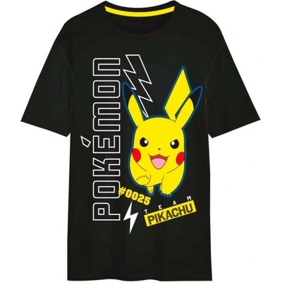 Erve Tričko pokémon Černá