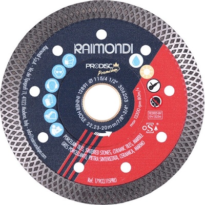 Raimondi Prodisk Kotouč řezný diamantový 115 mm 179CCL115PRO