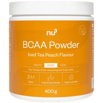 nu3 BCAA Powder - Iced Tea Peach