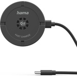 Hama Безжично зарядно устройство Qi2 25W, бързо зареждане, черно (HAMA-201756) - cybertrade