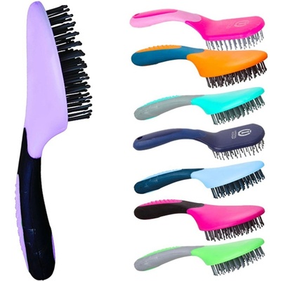 Imperial Riding Hřeben kartáč rozčesávací neon pink – Zbozi.Blesk.cz