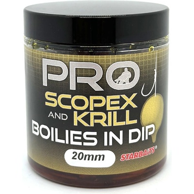 Starbaits Boilies In Dip Pro Scopex Krill 150 g 24 mm