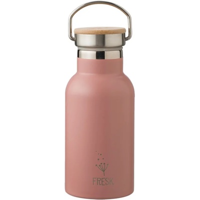 Fresk : 2 в 1 Бутилка и термос от неръждаема стомана с вградена сламка 350мл - Ash rose (FR-FD340-02)