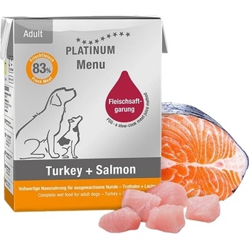 Platinum Menu Turkey & Salmon 375 g