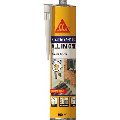 SIKA SikaFlex 11FC+ těsnící tmel 300g hnědý