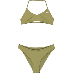 Roxy Детски комплект бикини Roxy Kid's Solid Active RG Tri Bra Set Bikini - Oil Green - размер 12 Years (750-2851-0215)