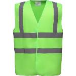 Yoko hi-vis hvw100 / Предпазна жилетка - лайм s (79w10012201)
