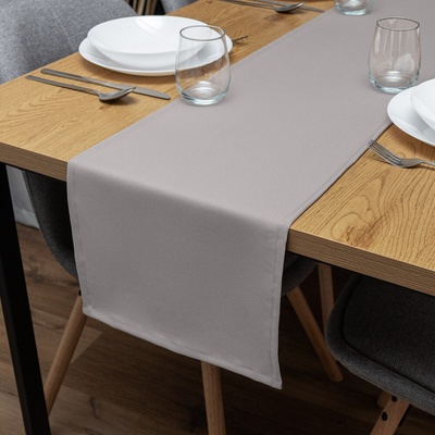 Biante Dekoračný behúň Rongo RG-101 Svetlo sivý 20x120 cm