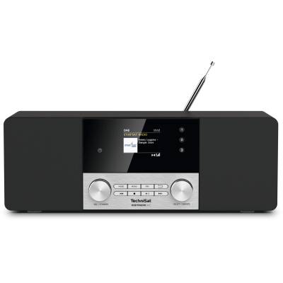 TechniSat Радио часовник, TechniSat, DIGITRADIO 4 C, DAB + и FM, Bluetooth, 10 W, Черен (0000/3937)