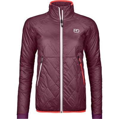 Ortovox Дамско вълнено яке Ortovox Women's Swisswool Piz Vial Jacket Insulation jacket - Winetasting - размер XS (105-4933-0411)