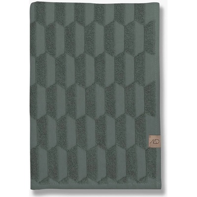 Mette Ditmer bavlněný ručník Geo 50 x 95 cm tmavě zelený