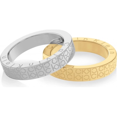 Calvin Klein souprava ocelových prstenů Iconic for Her 35000444
