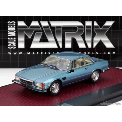 Matrix scale models De tomaso Longchamp 1972 Blue Met 1:43