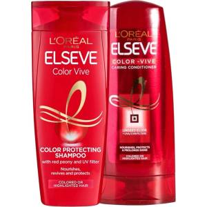 L'Oréal L'Oréal Elseve Комплект Color Vive - Шампоан и Балсам за боядисана коса, 250 + 200 ml - ozone