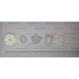 Compatible Зъбни колела задвижващи печката, комплект 5 колела, hl 5450, br-5450-fdrive-gear-set (br-5450-fdrive-gear-set)