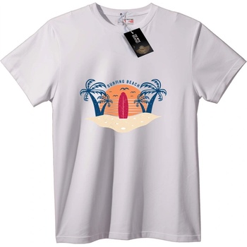 NOONEBRAND Тениска Сърфиране на Плаж - 7XL, Black