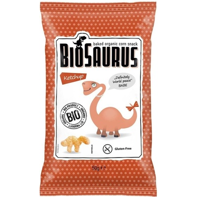 McLLOYD'S BIOsaurus křupky s kečupem BIO 50 g