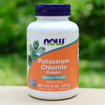 Now Potassium Chloride prášok 227 g