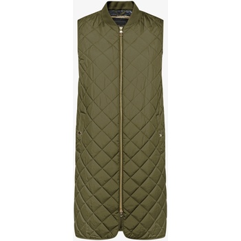 Geox Каки дамска дълга стеганa жилетка Geox Asheely Geox | Zelen | ЖЕНИ | M
