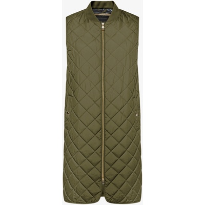 Geox Каки дамска дълга стеганa жилетка Geox Asheely Geox | Zelen | ЖЕНИ | M