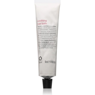 Oway soothing Hair Bath zklidňující šampon pro citlivou vlasovou pokožku 50 ml