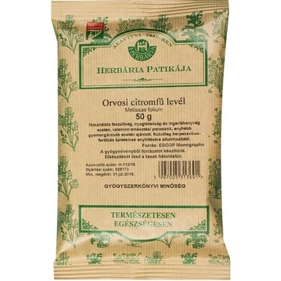 Herbária čaj Meduňka lékařská list 50 g