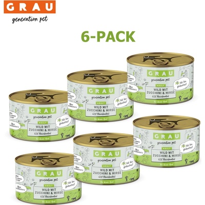 Grau Adult Divina s cuketou a pšenom 6 x 200 g