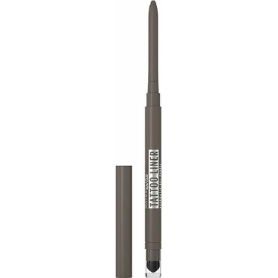 Maybelline Voděodolná gelová tužka na oči Tattoo Liner Gel Pencil 910 Brown 1,3 g – Zboží Dáma