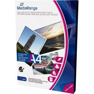 MediaRange Фотохартия MEDIARANGE MATTE, A4, матова, 250 g/m2, 50 листа (MRINK112)