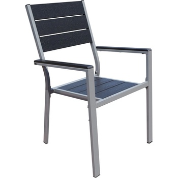 Rauman Zahradní židle Fargo, černá / šedá