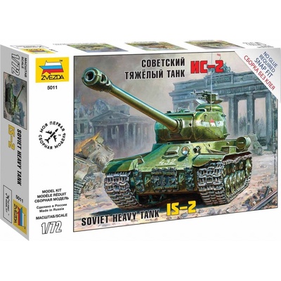 Zvezda Snap Kit tank 5011 IS-2 Stalin 1:72