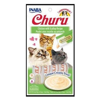 Churu Cat Chicken with Scallop 4 x 14 g