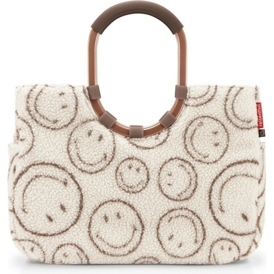 Nákupná taška Reisenthel Loopshopper L Smiley teddy chocolate