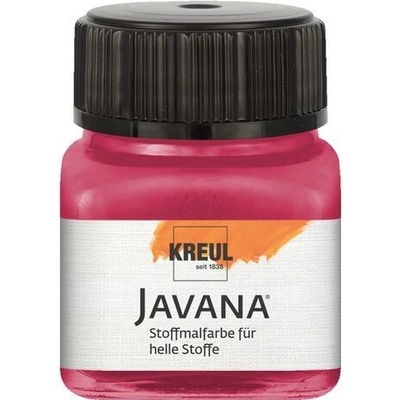 Farba na svetlý textil Javana 20 ml rubínová červená
