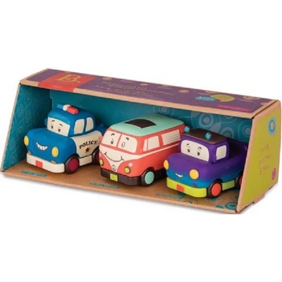 Battat Игрален комплект Battat - Колички, 3 броя (BTBX1695Z)