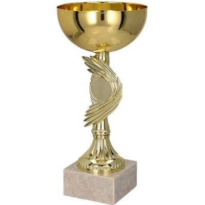 Kovový pohár Zlatý 18,5 cm 7 cm