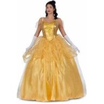 My Other Me Маскировъчен костюм за възрастни My Other Me Жълт Принцеса Belle 3 Части Размер L