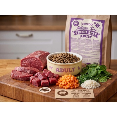 CEZZOO Natura Dog Fresh Adult hovězí 10 kg